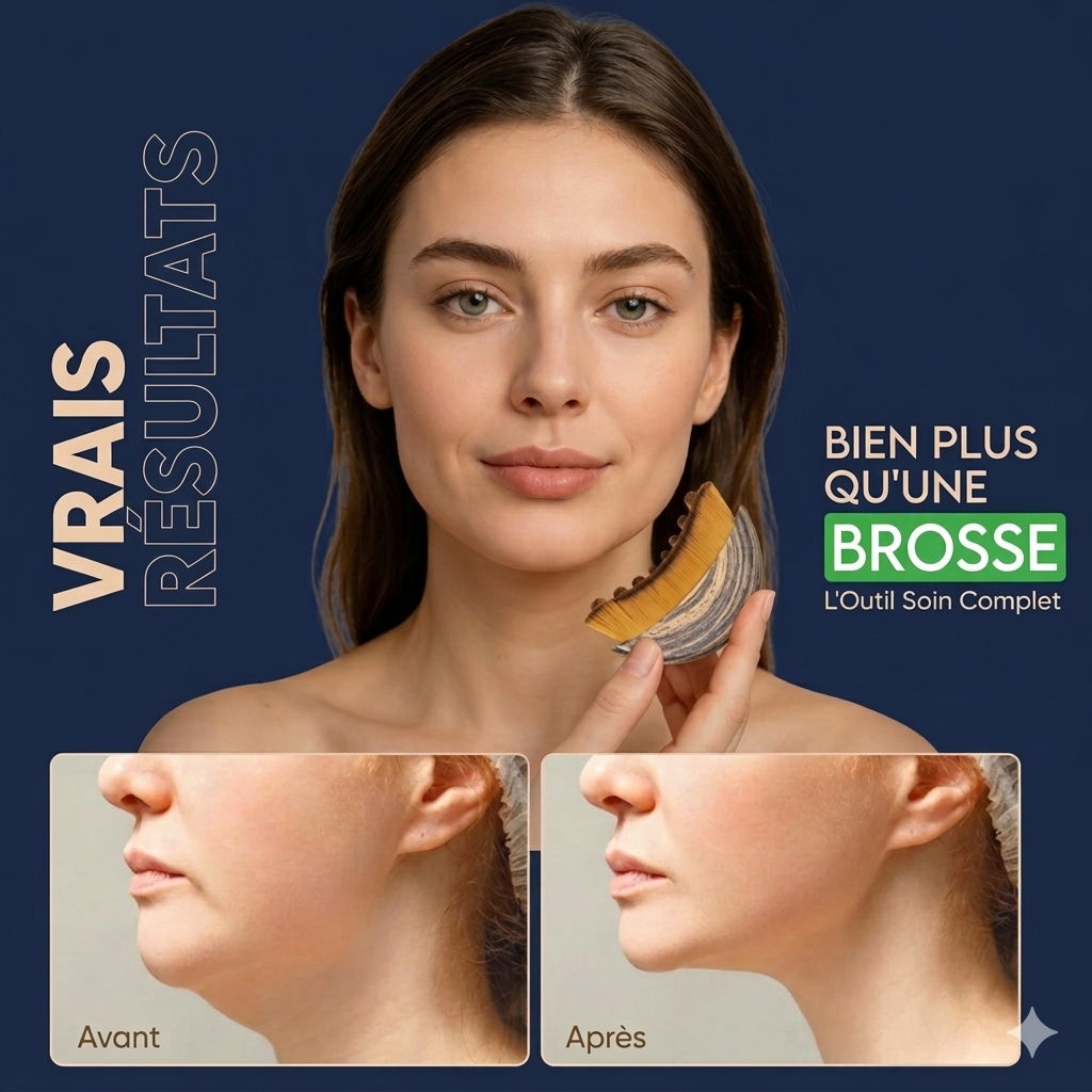 Brosse Sculptante Lymphatique — Contour Visage