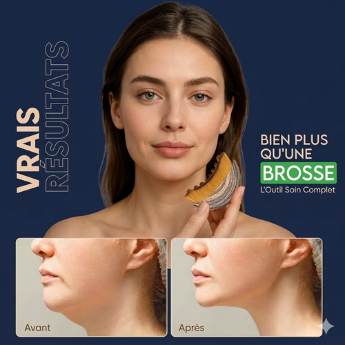 Brosse Sculptante Lymphatique — Contour Visage